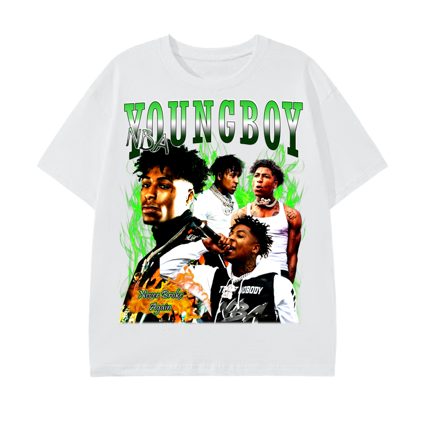 90's Style NBA Youngboy Graphic Tee