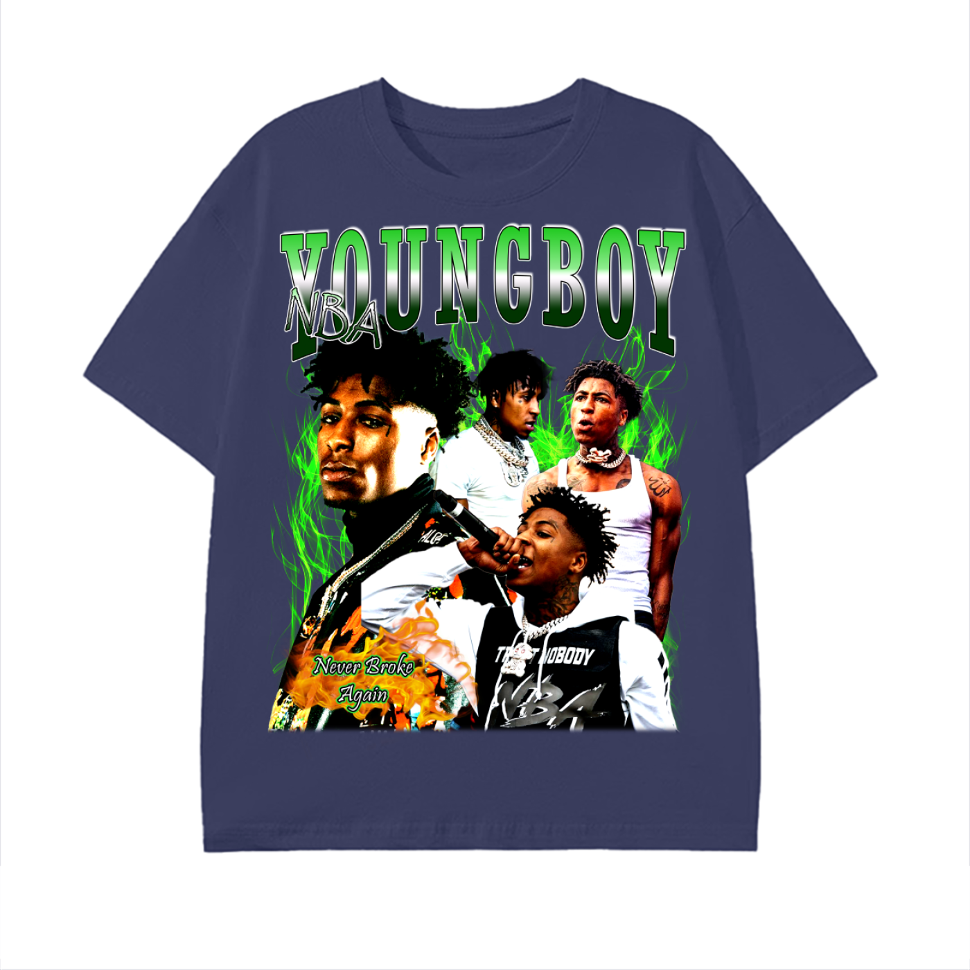 90's Style NBA Youngboy Graphic Tee