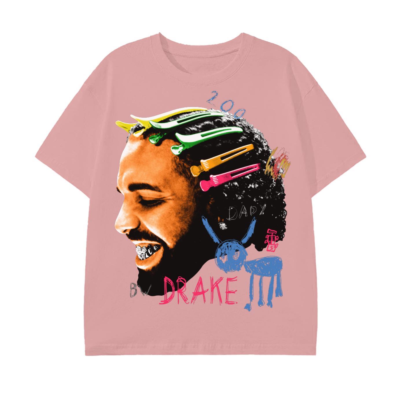 90's Style FATD Drake Graphic Tee