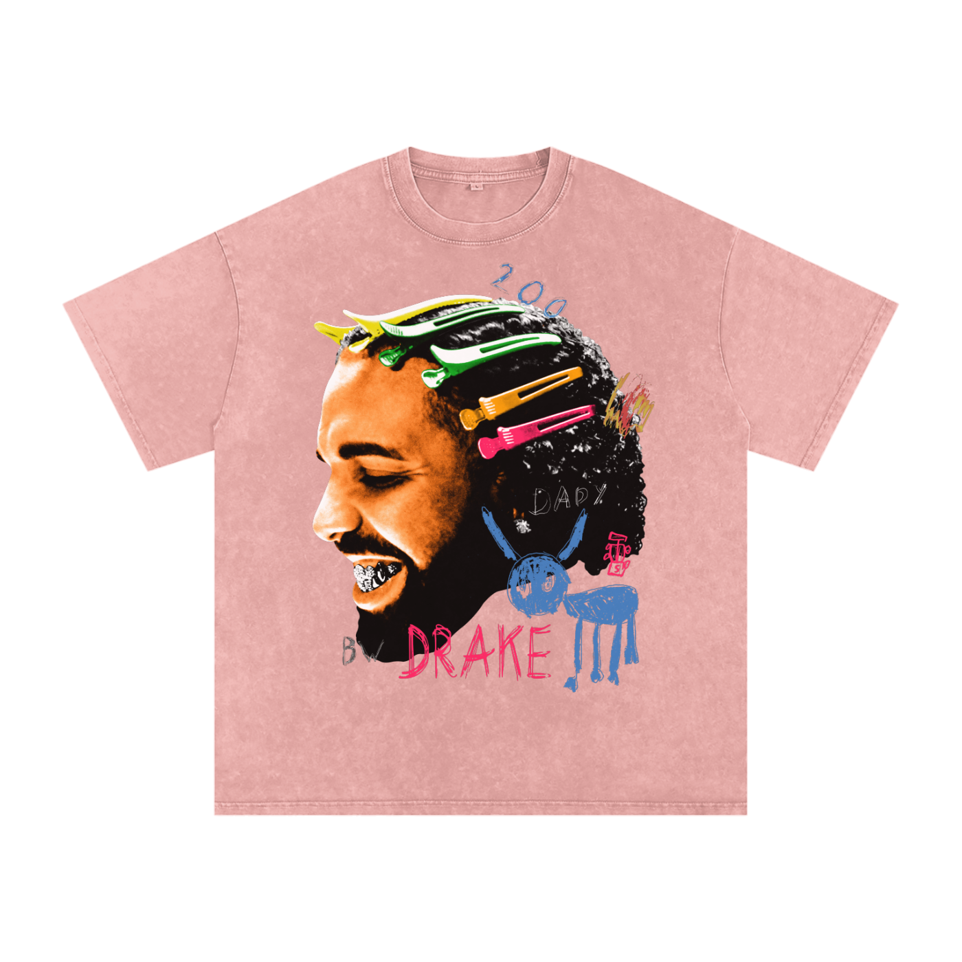 Vintage Style FATD Drake Graphic Tee