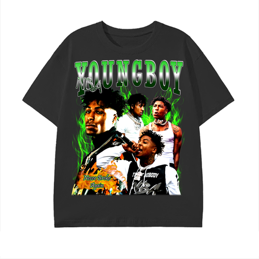 90's Style NBA Youngboy Graphic Tee