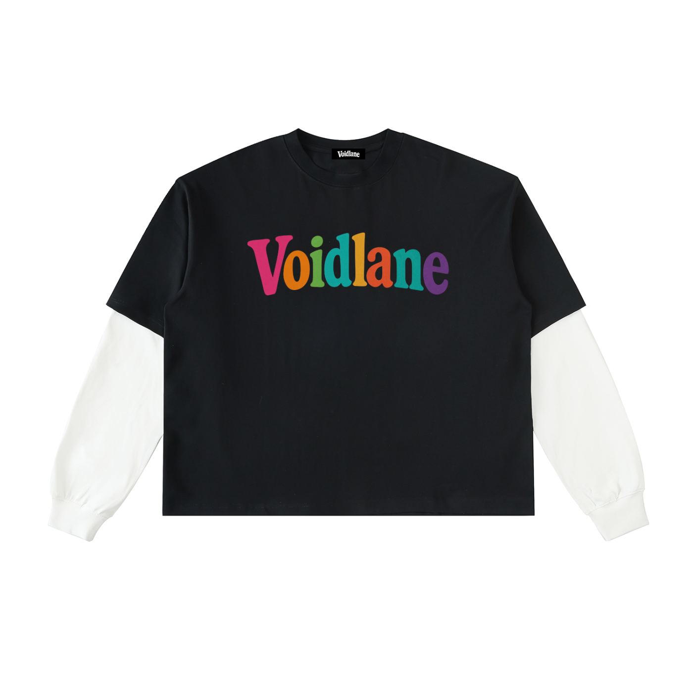 VOIDLANE COLORFUL DOUBLE SHIRT