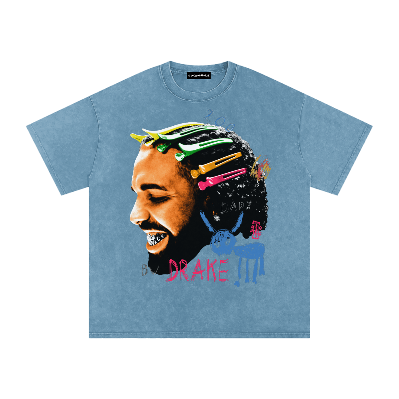Vintage Style FATD Drake Graphic Tee