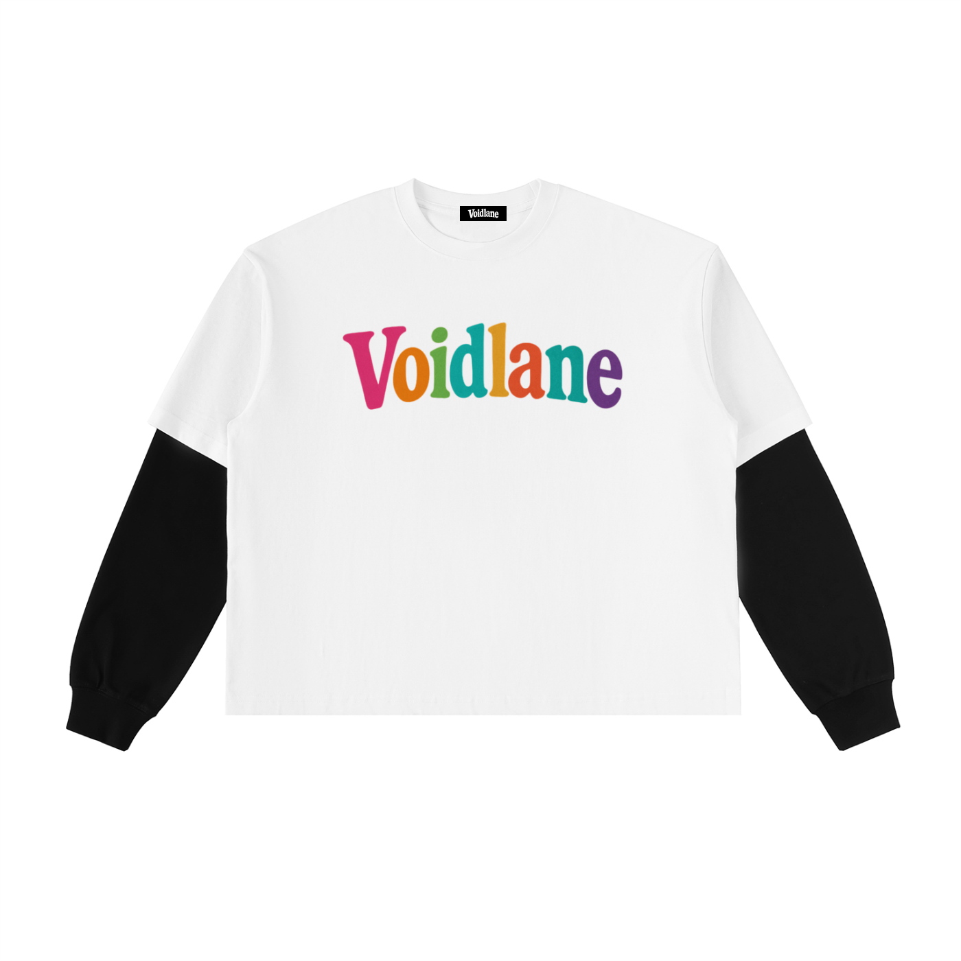 VOIDLANE COLORFUL DOUBLE SHIRT