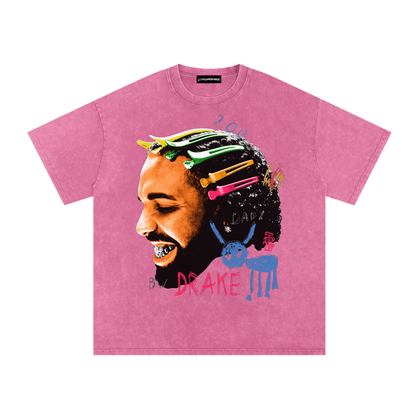 Vintage Style FATD Drake Graphic Tee