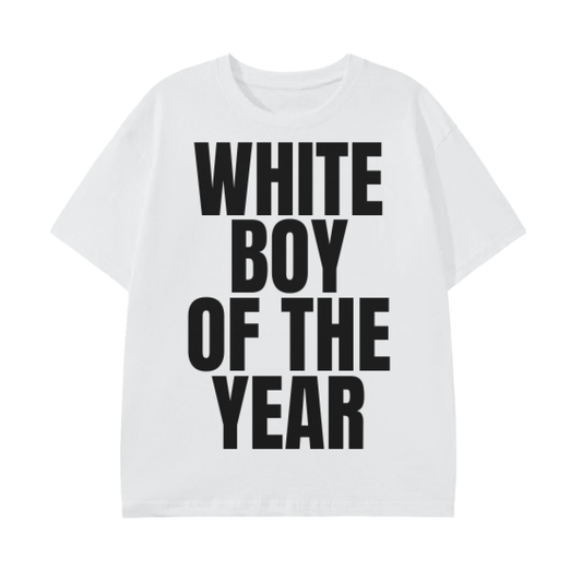 WHITE BOY OF THE YEAR Graphic Tee