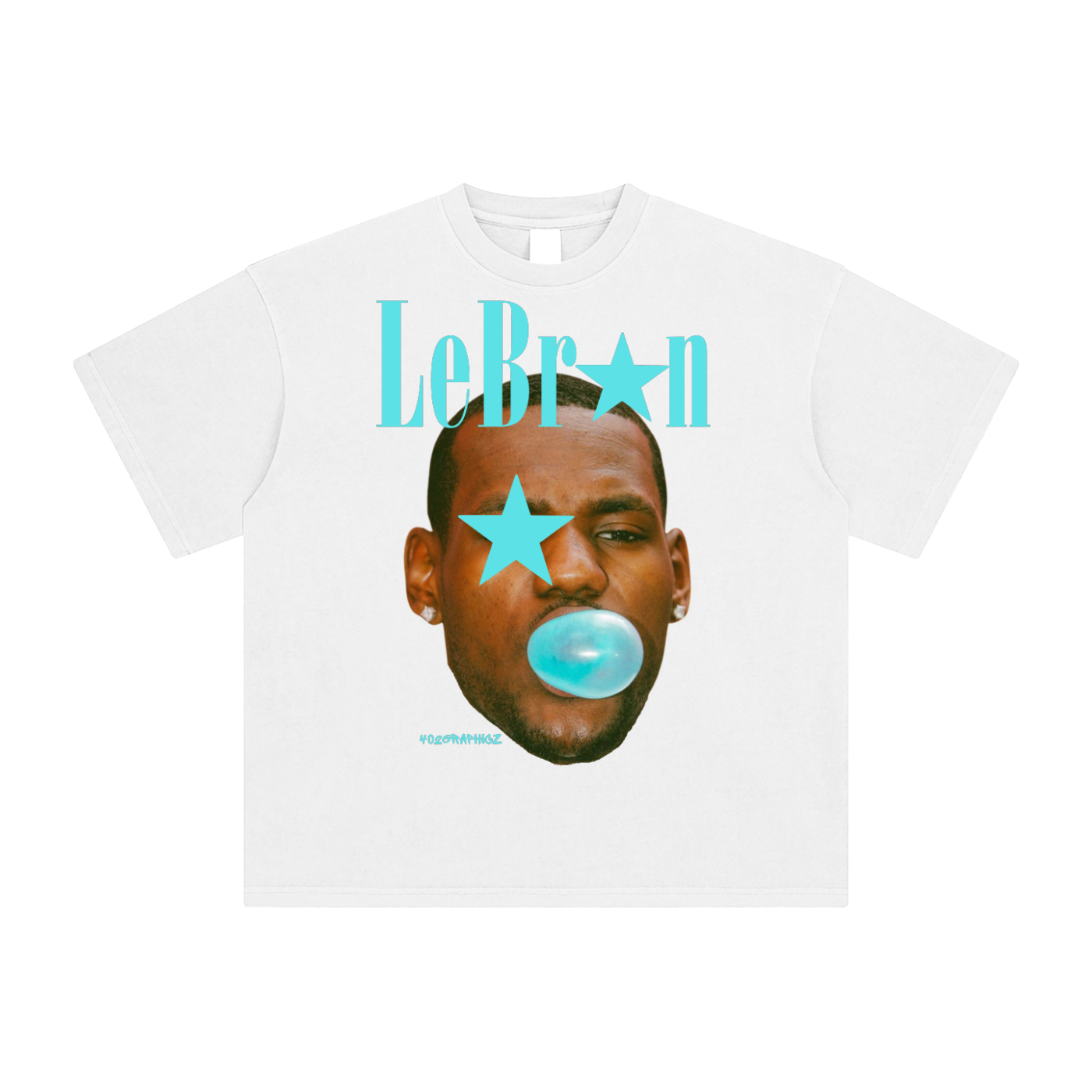 Vintage Style Bubblegum LeBron Graphic Tee