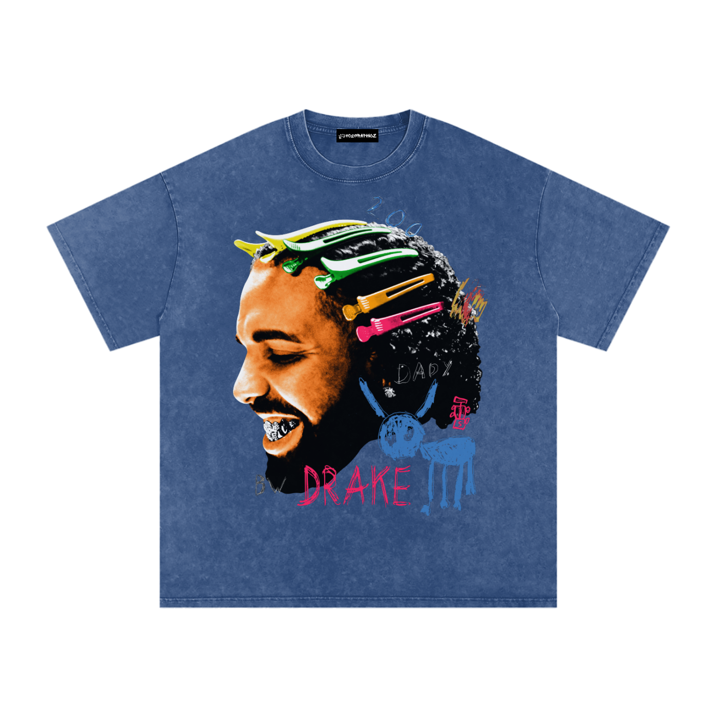 Vintage Style FATD Drake Graphic Tee