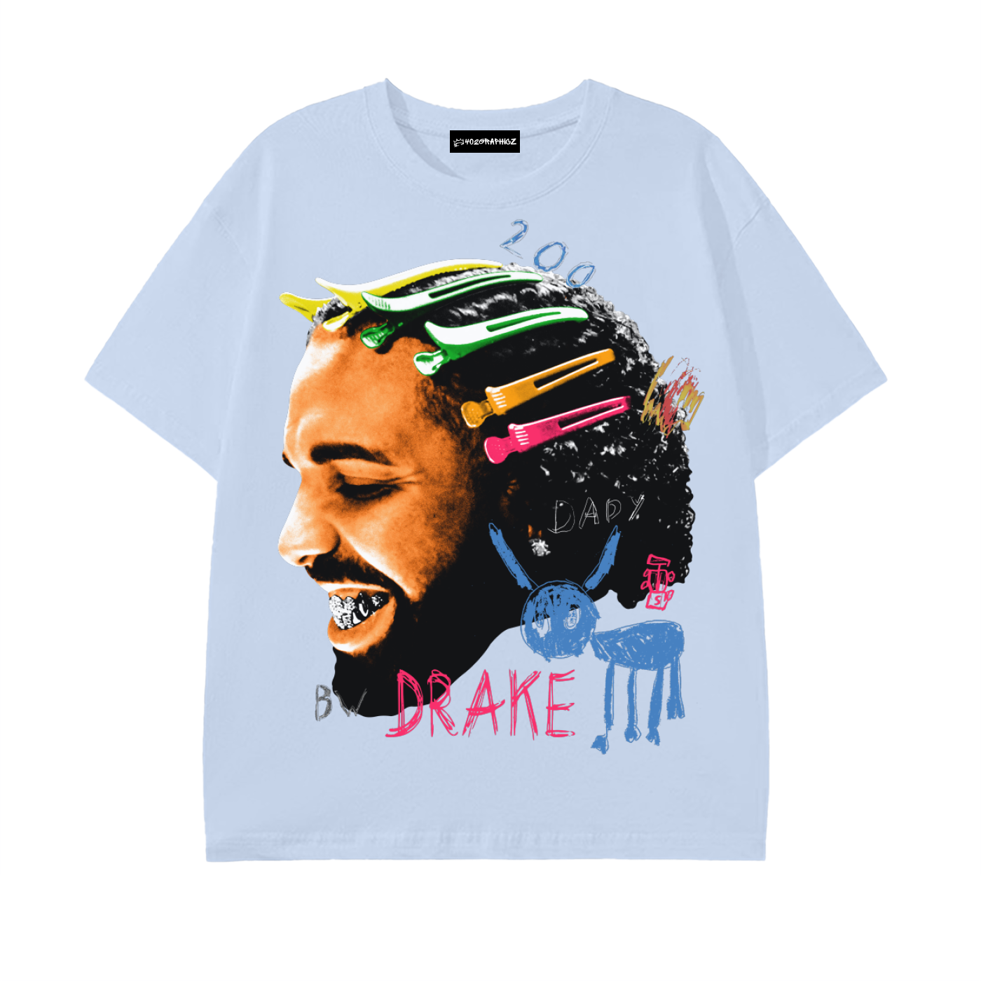 90's Style FATD Drake Graphic Tee
