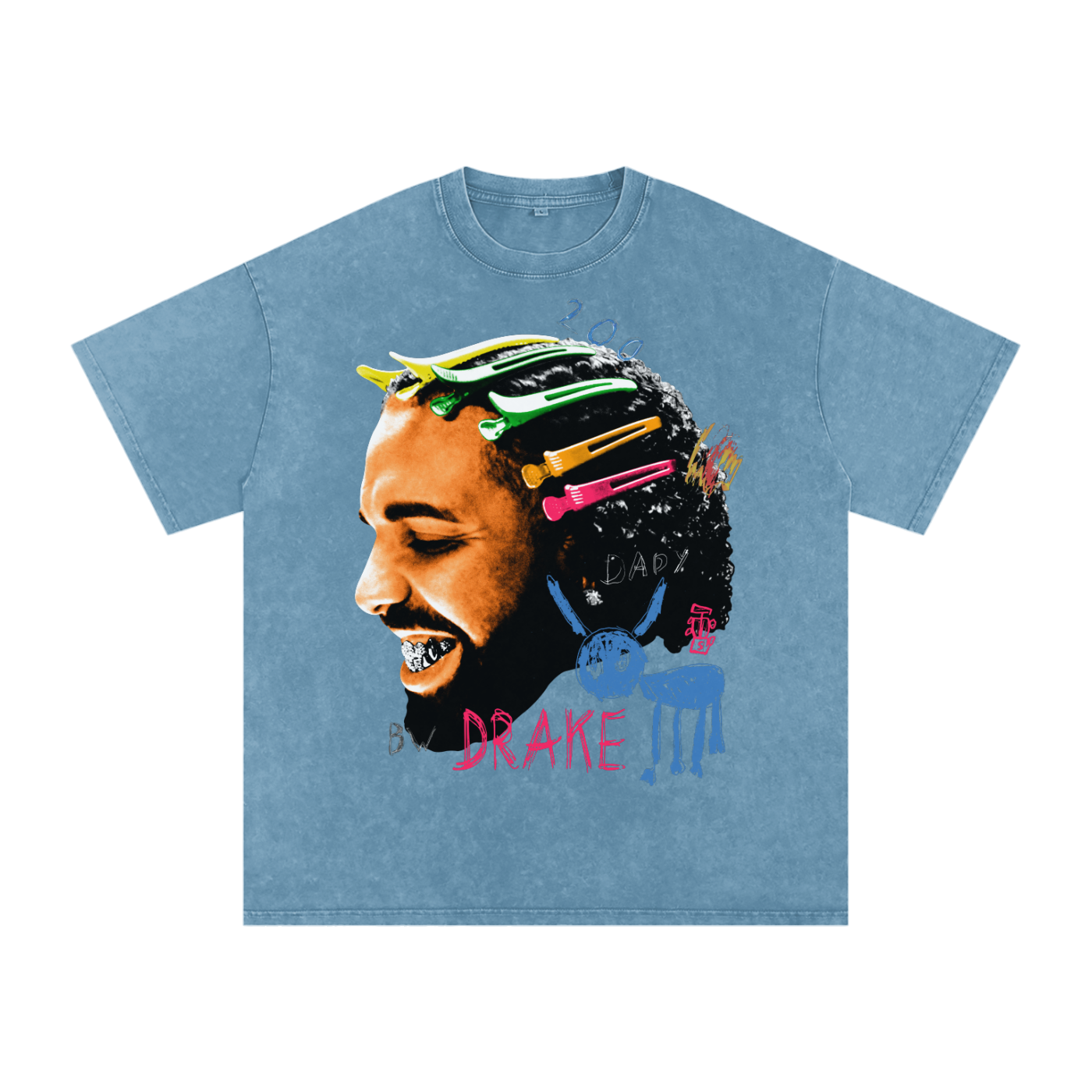 Vintage Style FATD Drake Graphic Tee