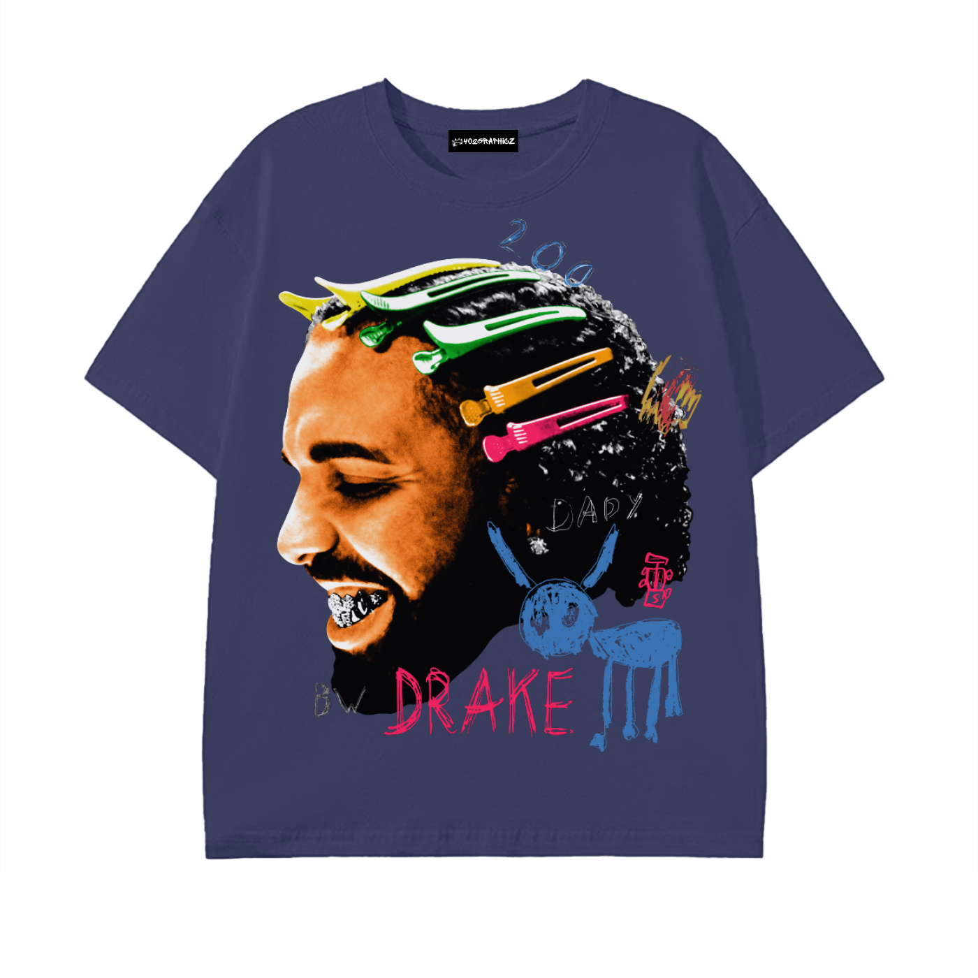 90's Style FATD Drake Graphic Tee