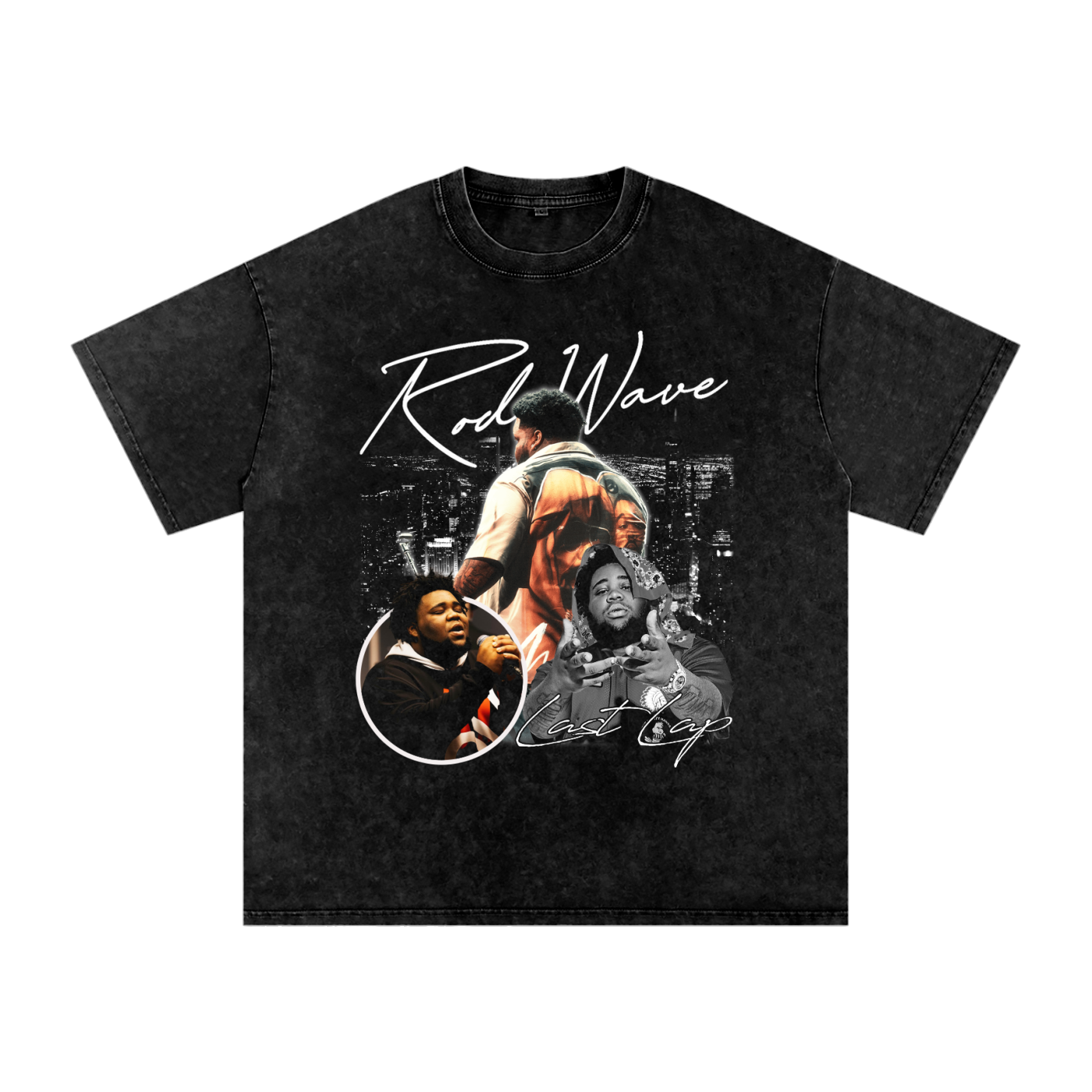 Vintage "Last Lap Tour" Rod Wave Graphic Tee