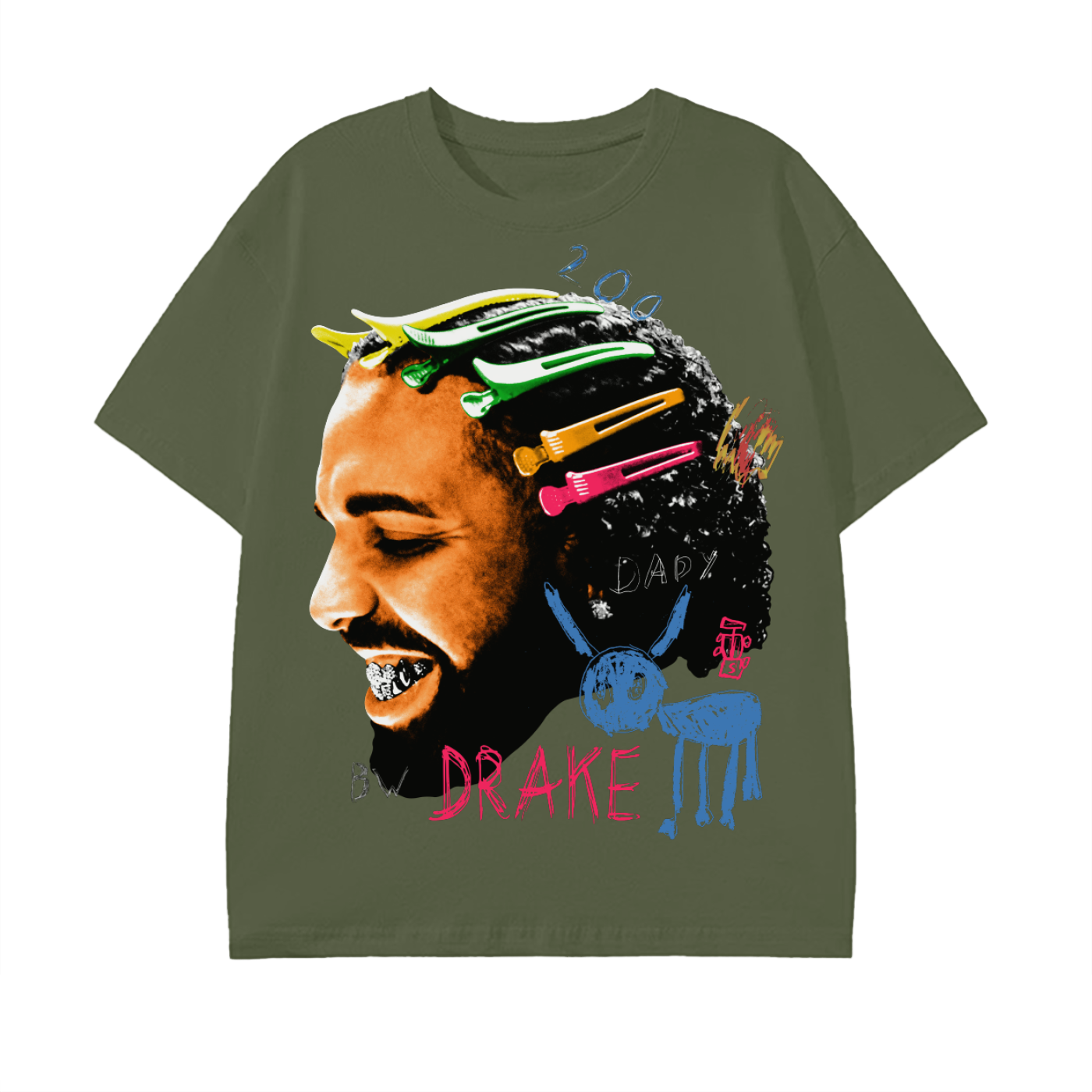90's Style FATD Drake Graphic Tee