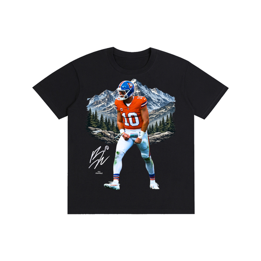 90's Style "Bo Nix" Graphic Tee