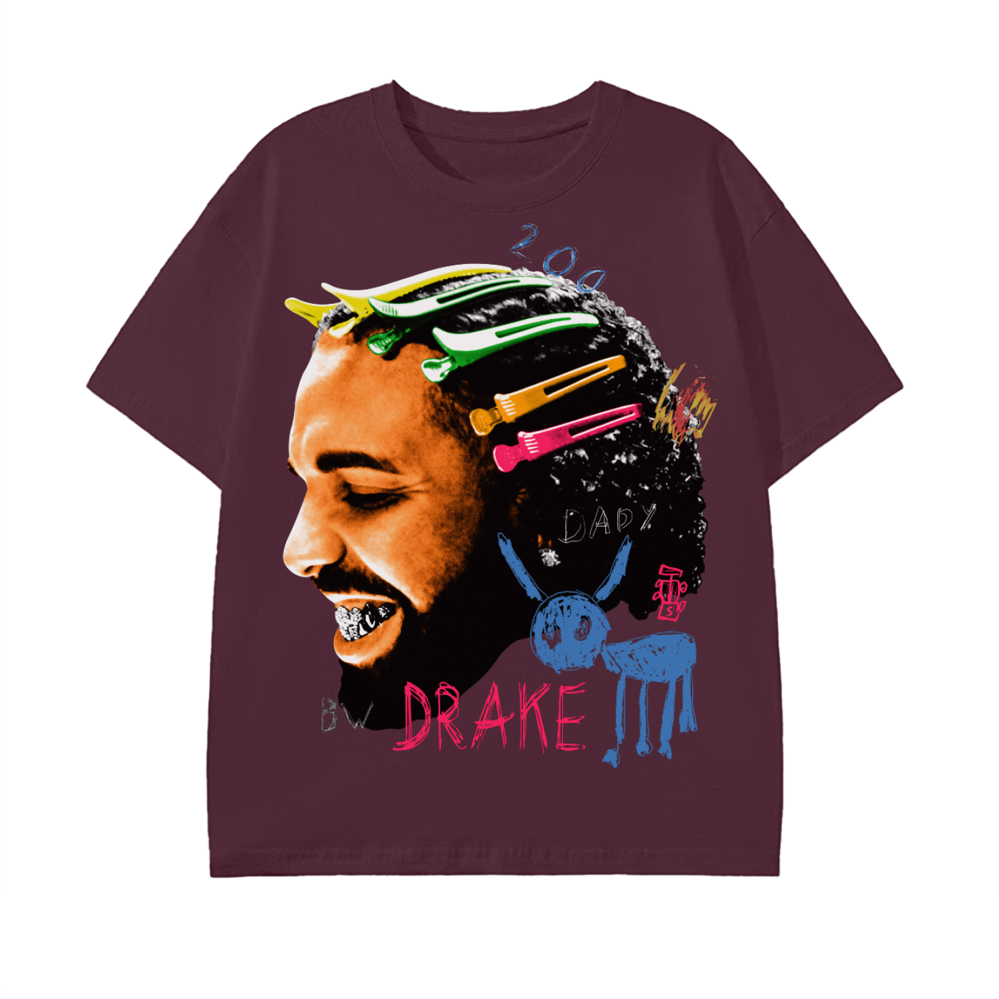 90's Style FATD Drake Graphic Tee