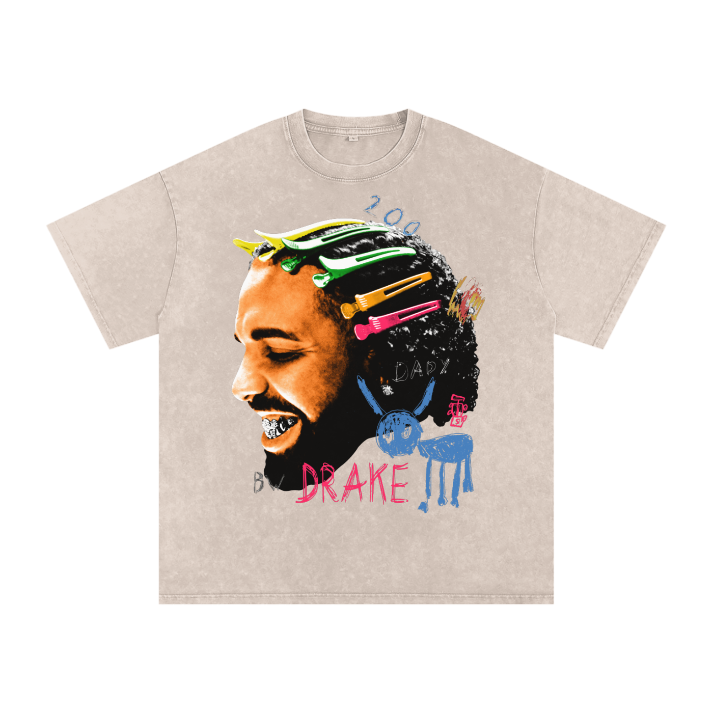 Vintage Style FATD Drake Graphic Tee