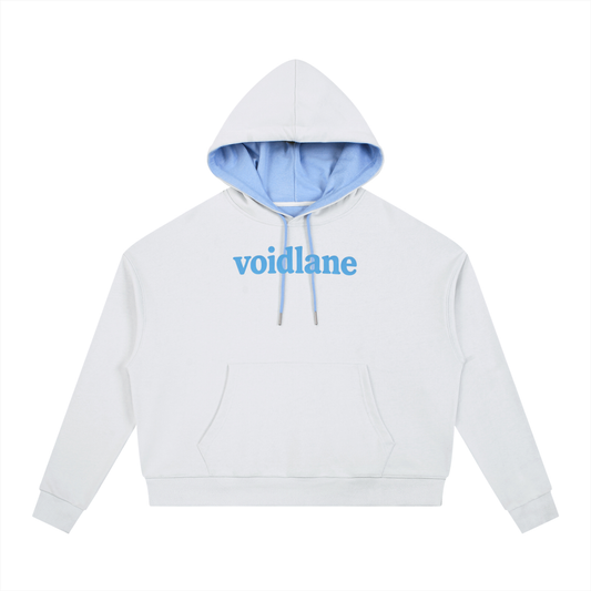 VOIDLANE WHITE & BLUE HOODIE