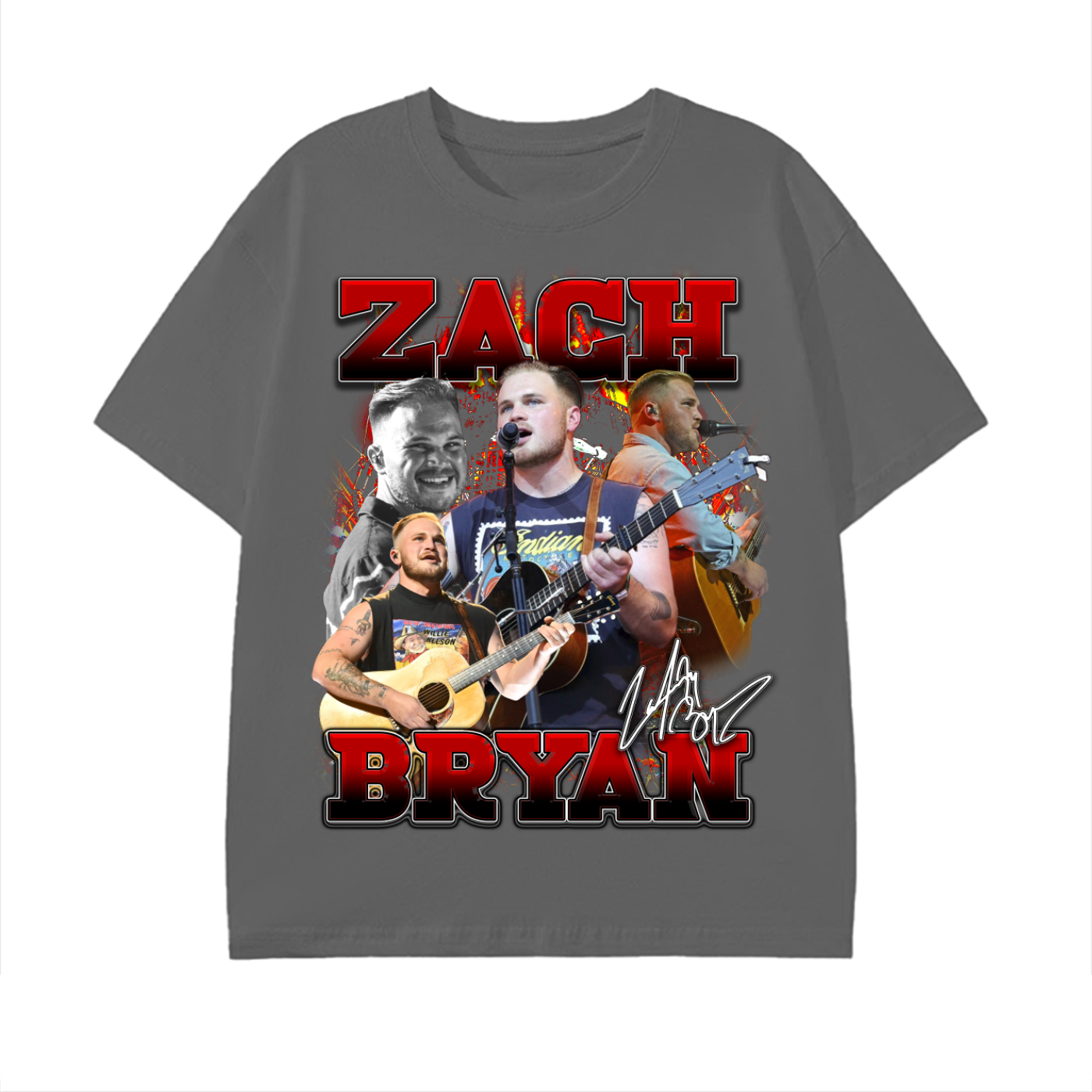 90's Styled Zach Bryan Graphic Tee