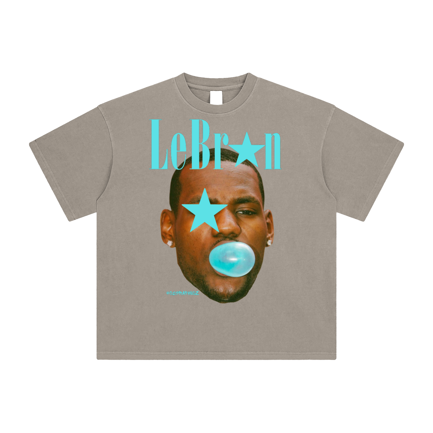 Vintage Style Bubblegum LeBron Graphic Tee