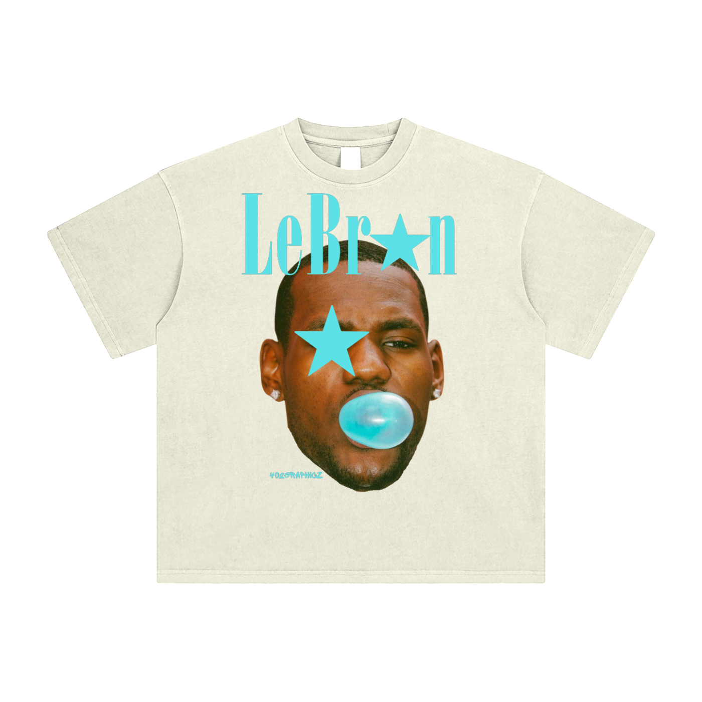 Vintage Style Bubblegum LeBron Graphic Tee