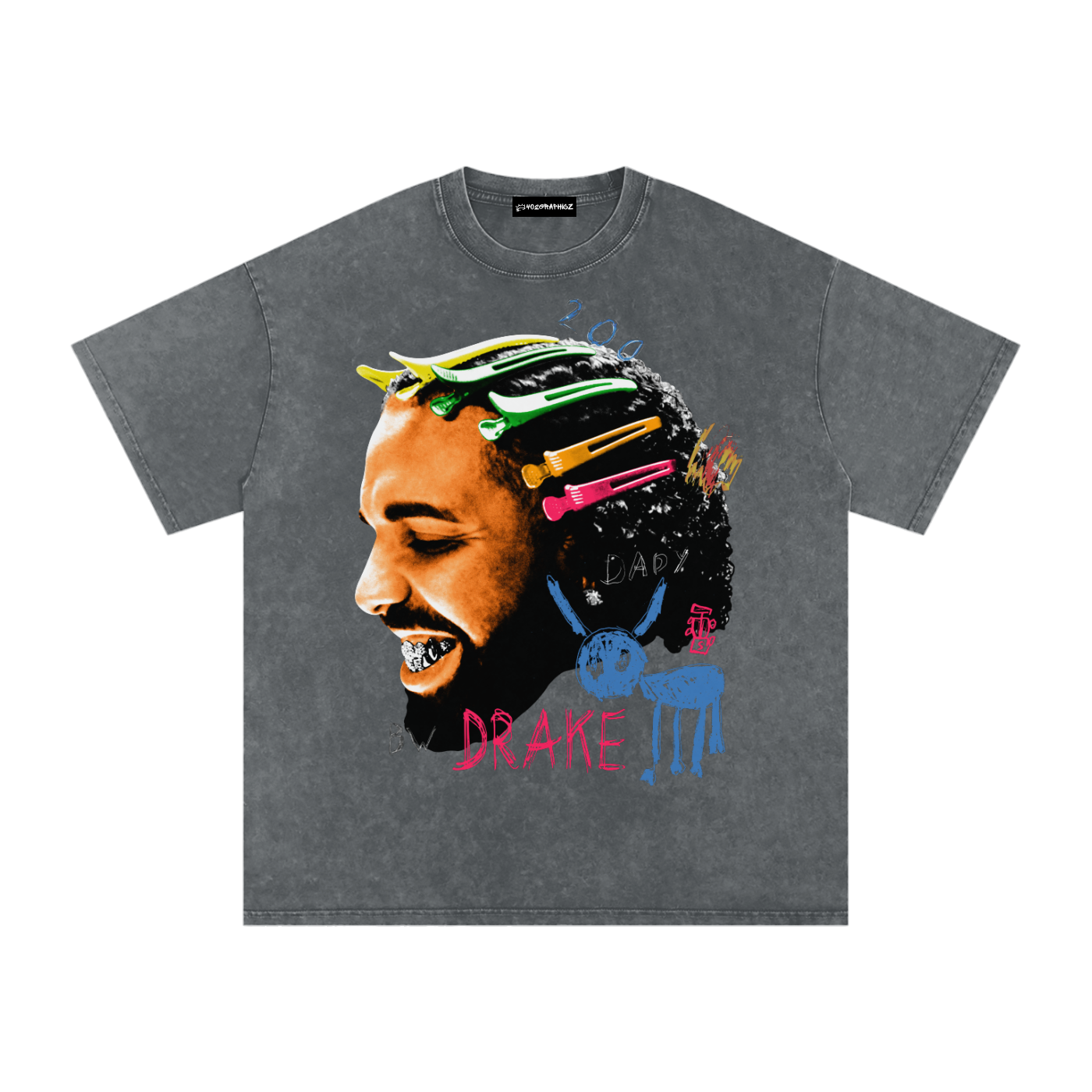 Vintage Style FATD Drake Graphic Tee