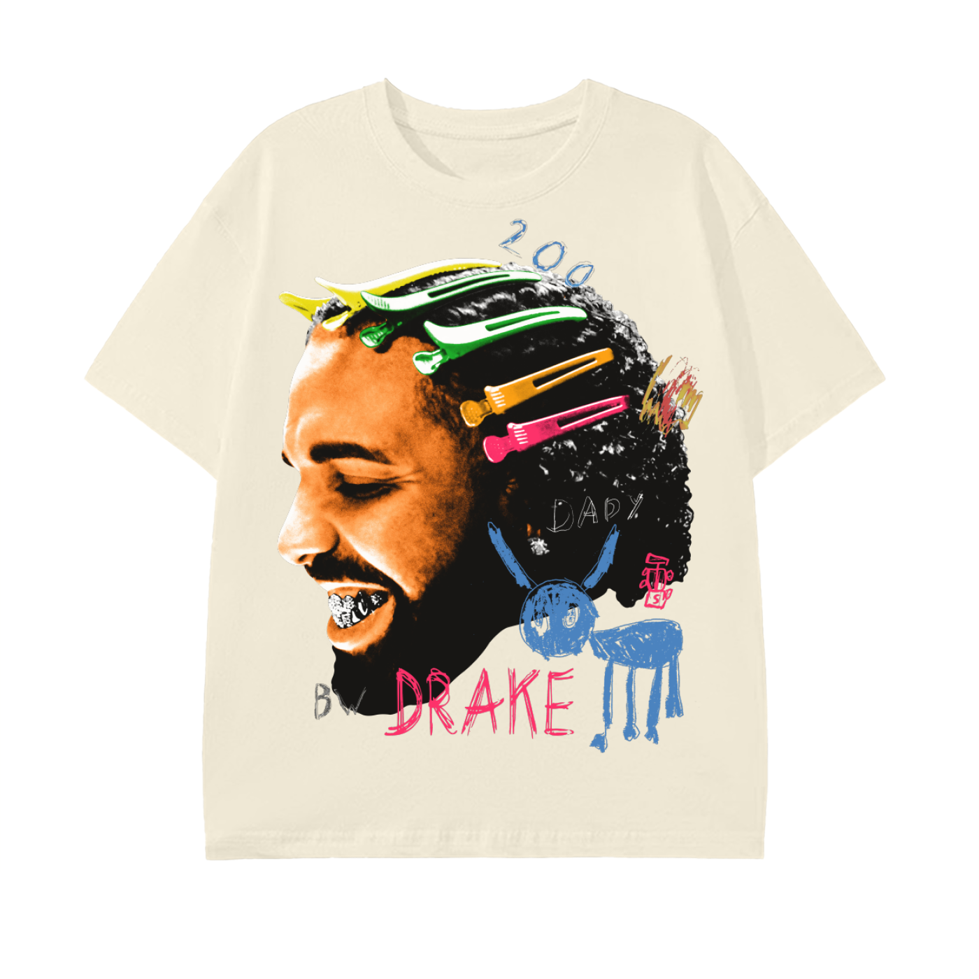90's Style FATD Drake Graphic Tee