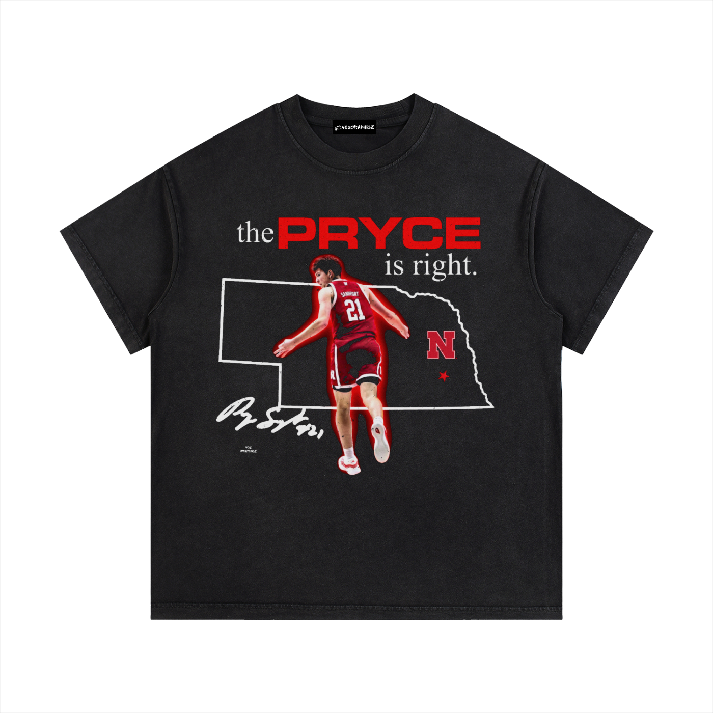 Vintage Styled "Pryce Sandfort" Graphic Tee