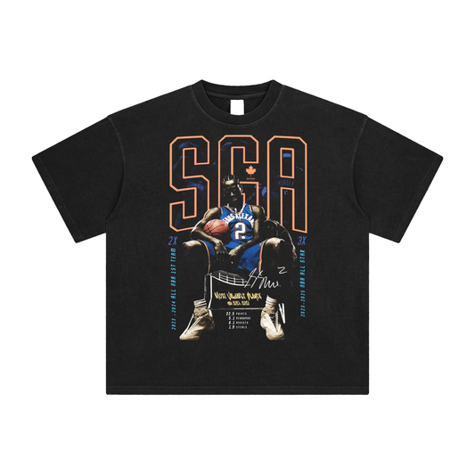 Vintage Styled "SGA" Graphic Tee
