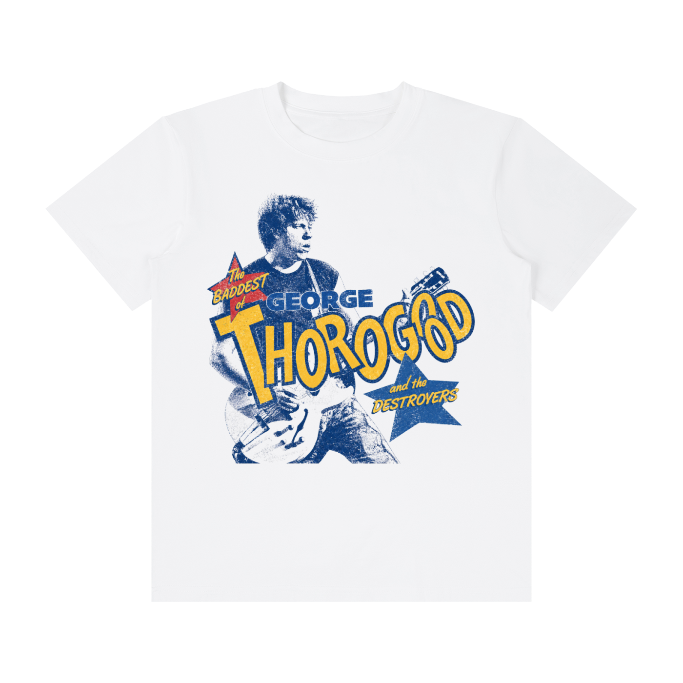 90's Style "George Thorogood" Graphic Tee