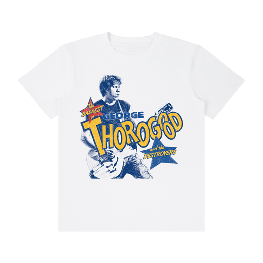 90's Style "George Thorogood" Graphic Tee