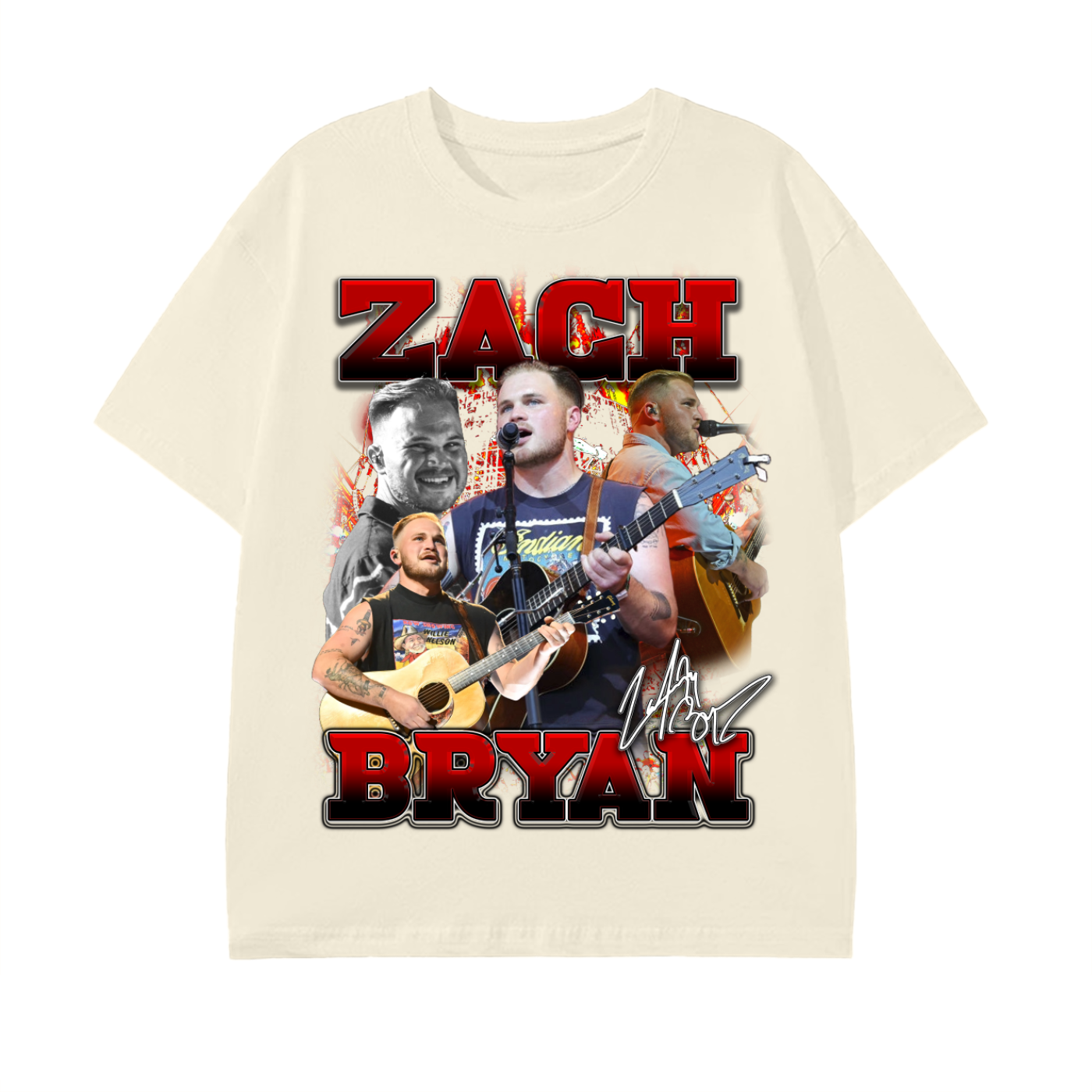90's Styled Zach Bryan Graphic Tee