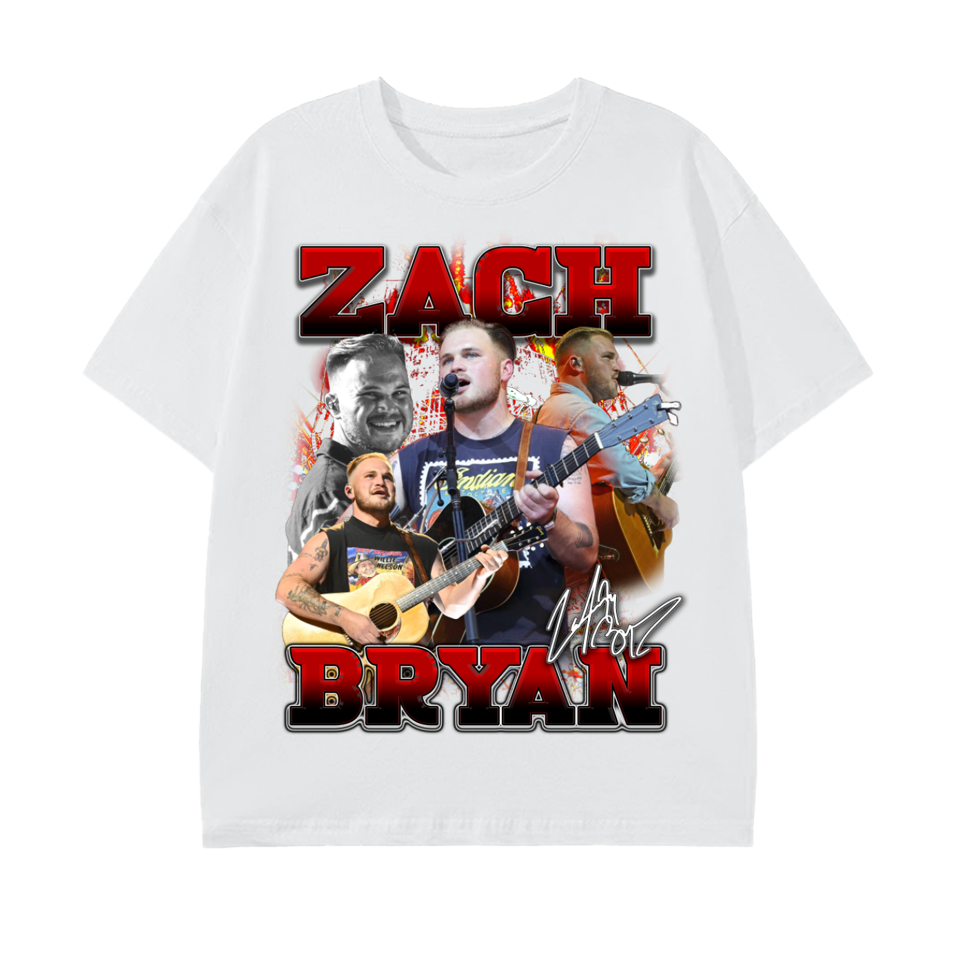 90's Styled Zach Bryan Graphic Tee
