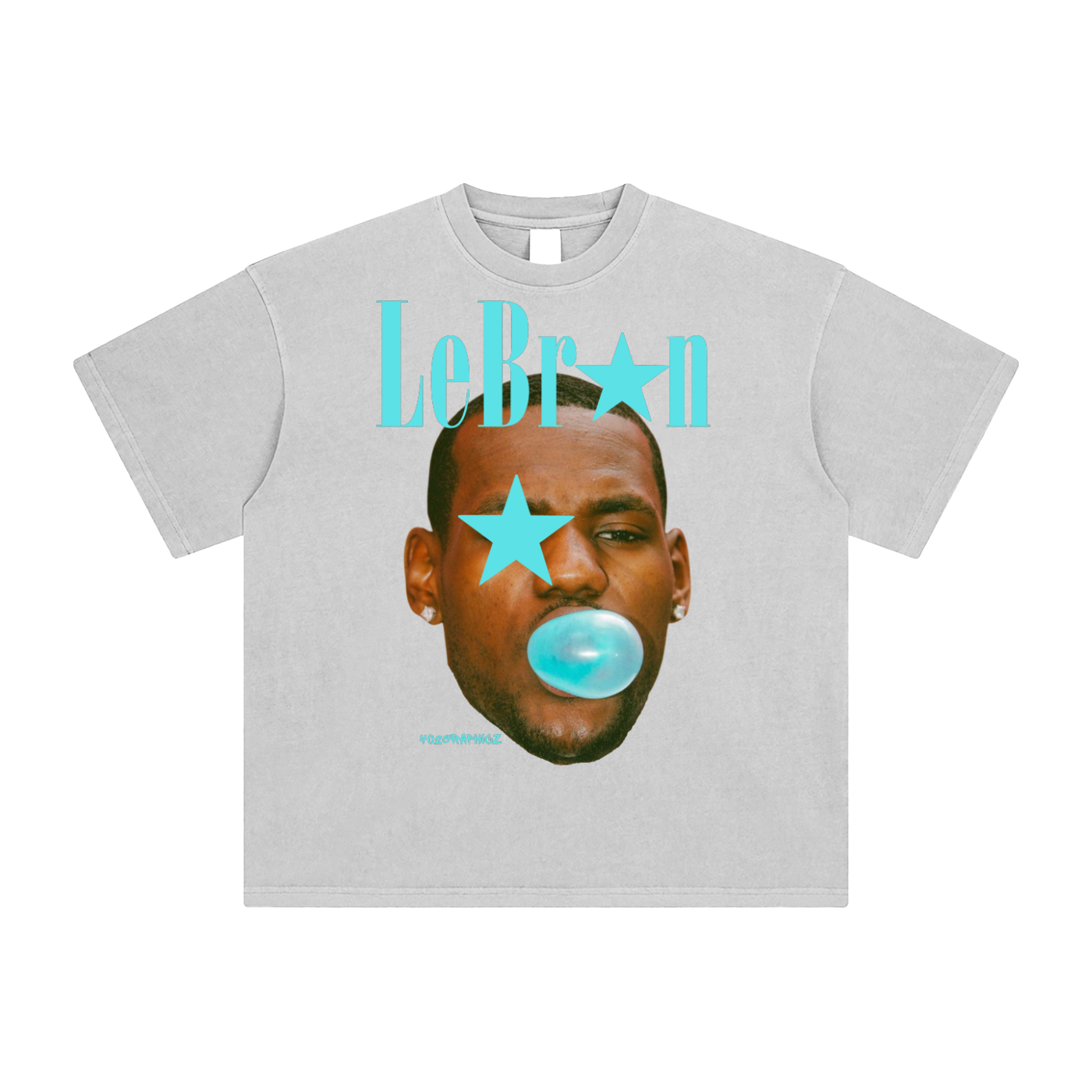 Vintage Style Bubblegum LeBron Graphic Tee