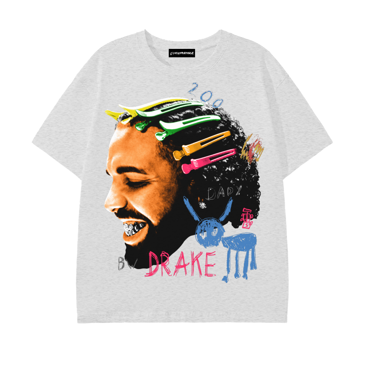 90's Style FATD Drake Graphic Tee