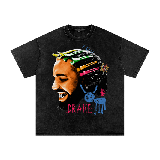 Vintage Style FATD Drake Graphic Tee