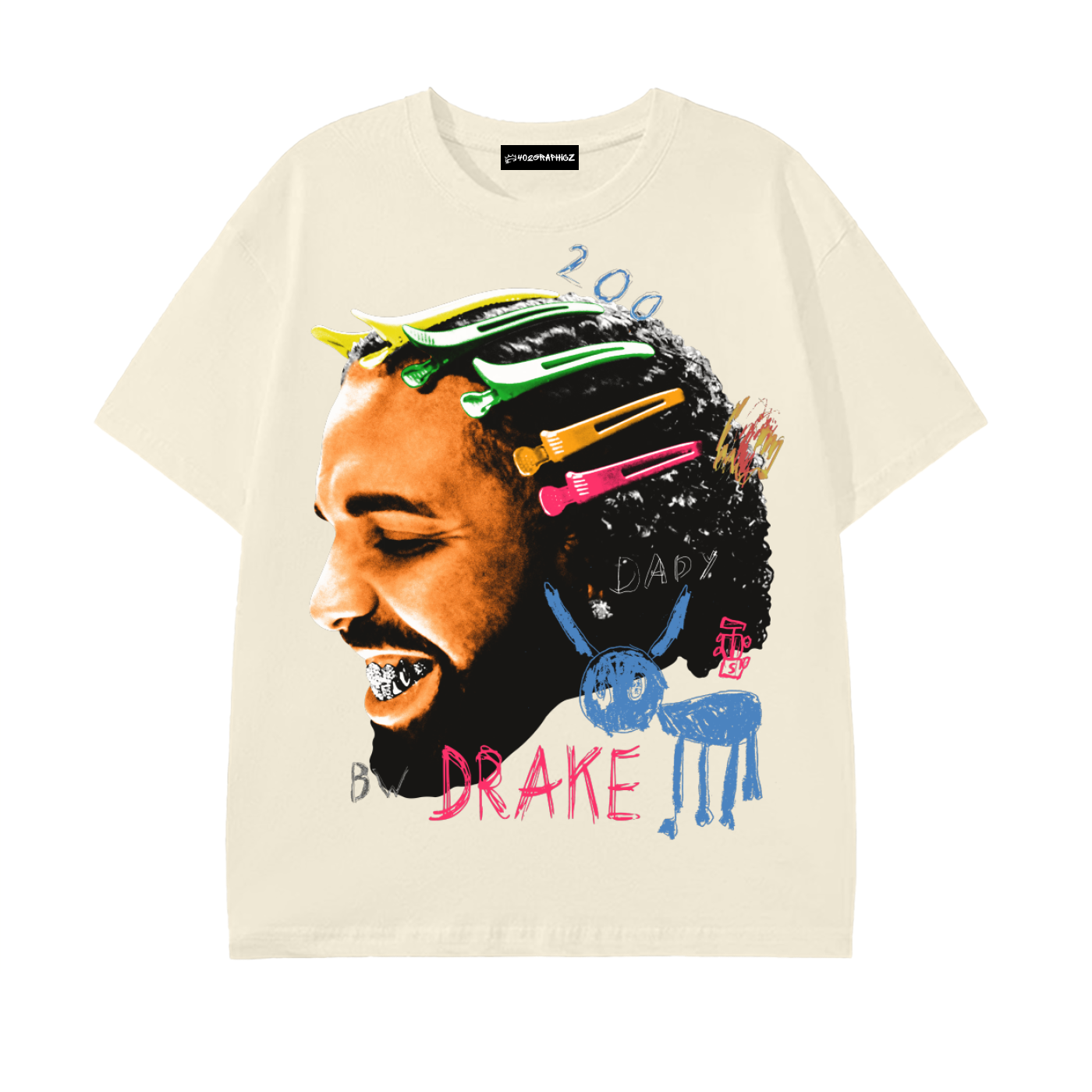 90's Style FATD Drake Graphic Tee