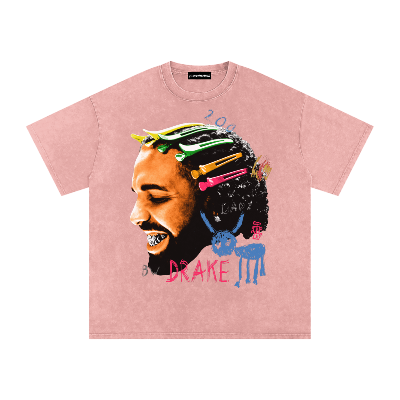 Vintage Style FATD Drake Graphic Tee