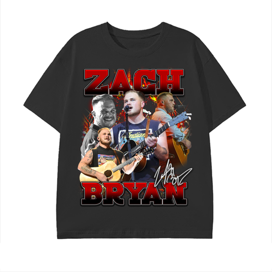 90's Styled Zach Bryan Graphic Tee