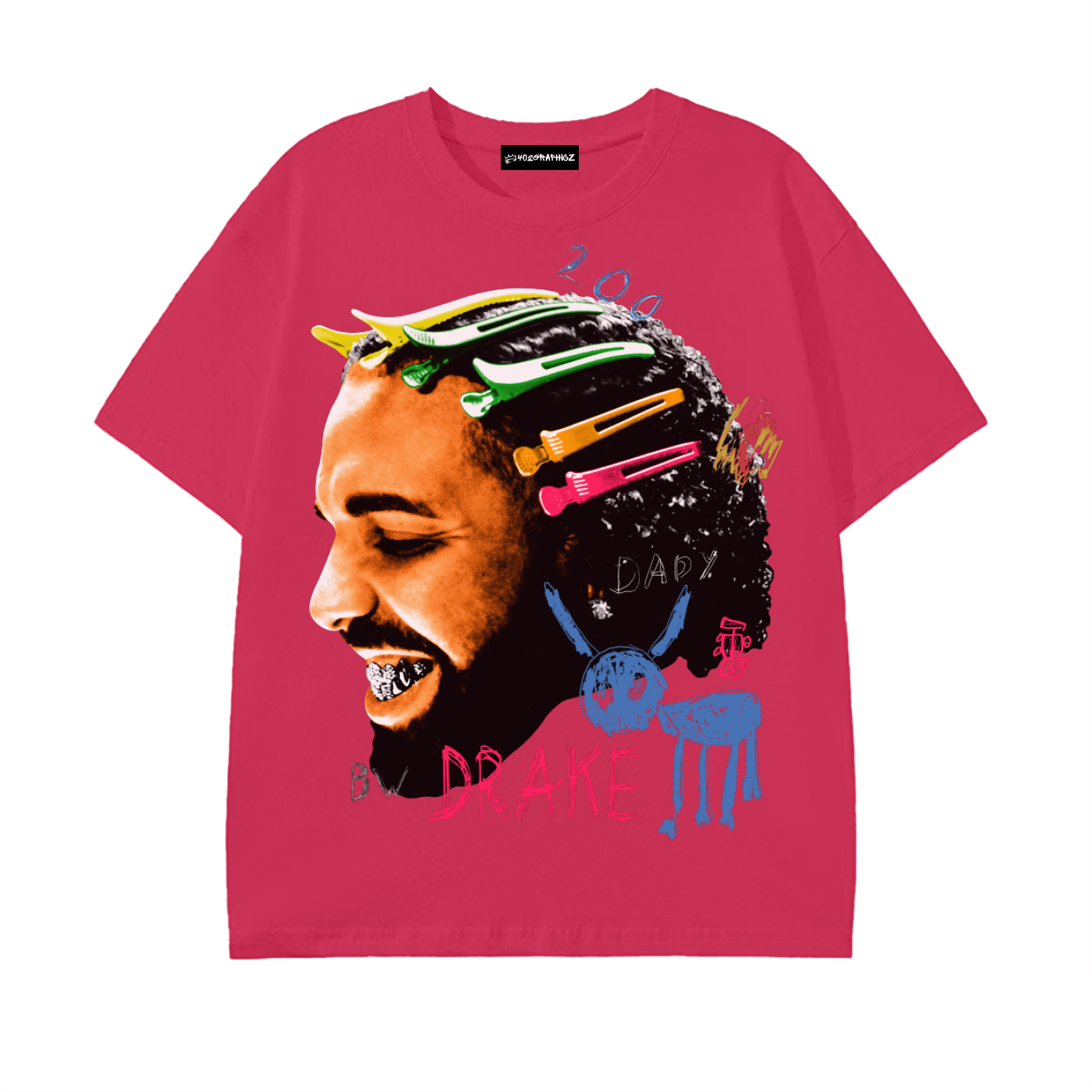 90's Style FATD Drake Graphic Tee