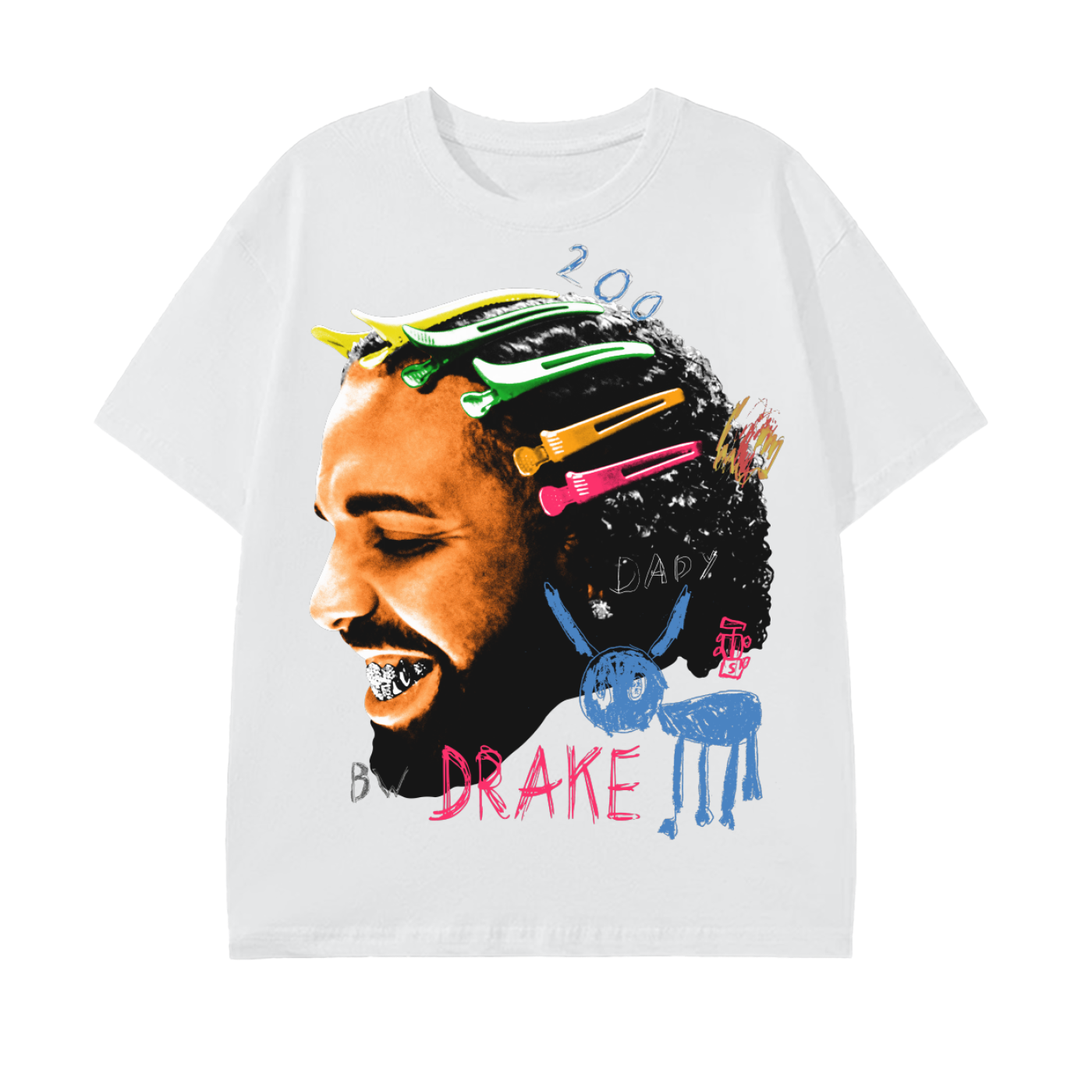 90's Style FATD Drake Graphic Tee