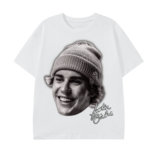 90's Style Justin Bieber Signature Graphic Tee